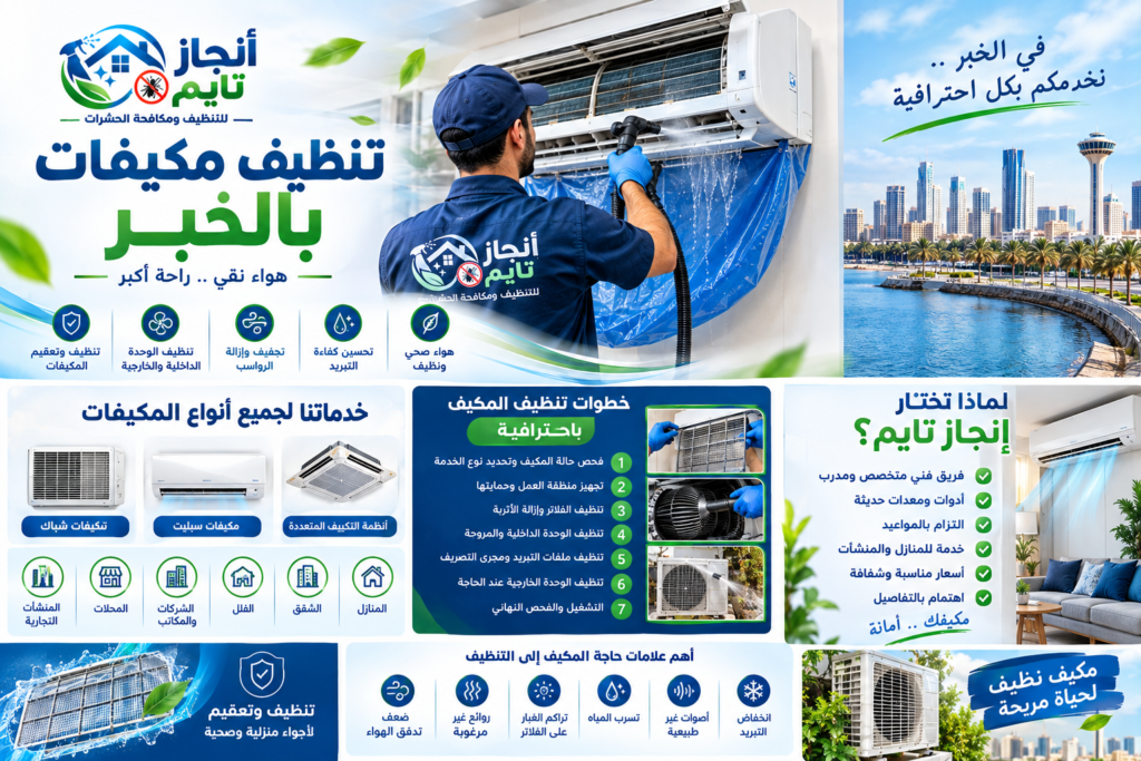 شركة تنظيف مكيفات بالخبر